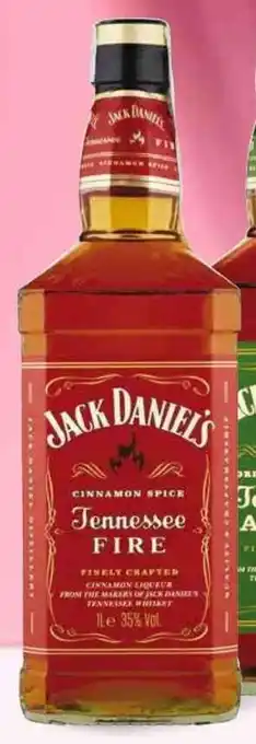 Metro WHISKEY 35° TENNESSEE FIRE JACK DANIEL'S bott. 100 cl offerta