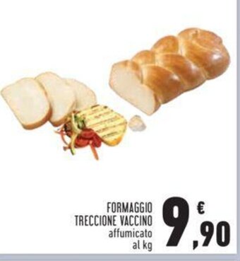 Conad FORMAGGIO TRECCIONE VACCINO affumicato al kg offerta