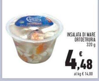 Conad INSALATA DI MARE ORTOETRURIA 320 g offerta