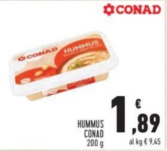 Conad HUMMUS CONAD 200 g offerta