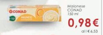 Conad Maionese CONAD 150 ml offerta