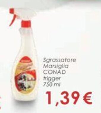 Sgrassatore Marsiglia CONAD trigger 750 ml