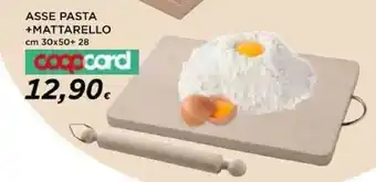 Coop ASSE PASTA +MATTARELLO cm 30x50+ 28 coopcard offerta