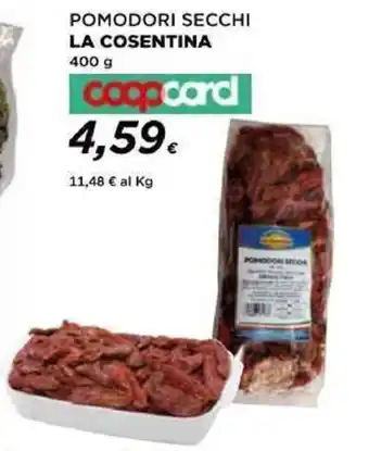 POMODORI SECCHI LA COSENTINA 400 g coopcard