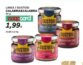 Coop LINEA I GUSTOSI CALABRIA&CALABRIA 80 g coopcard offerta