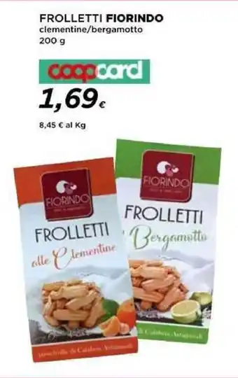 Coop FROLLETTI FIORINDO clementine/bergamotto 200 g coopcard offerta