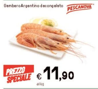 Iper La Grande PESCANOVA Gambero Argentino decongelato offerta