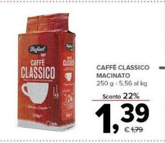 Todis CAFFÈ CLASSICO MACINATO 250 g offerta