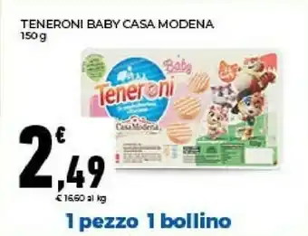 Conad Casa Modena Casa Modena - Teneroni Baby 150 g(ml) offerta