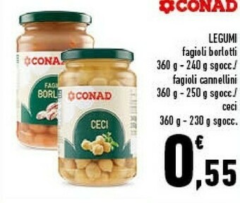 Conad Conad - Fagioli Borlotti offerta