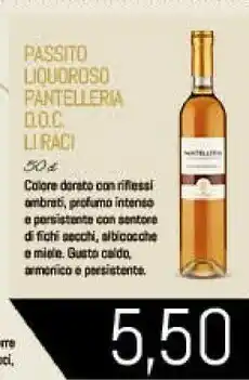 Conad Li Raci - Pantelleria Passito Liquoroso 500 G(ml) offerta