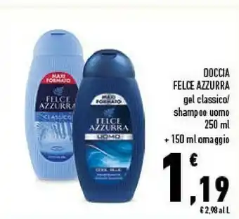 Conad Felce Azzurra Doccia Classico Corpo 250ml Doccia Gel offerta