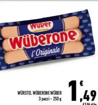 Conad Wuber One 250 G(ml) offerta