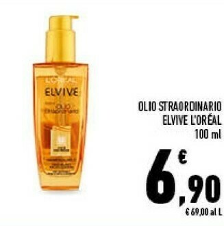 Conad L'Oreal Olio Straordinario Elvive offerta