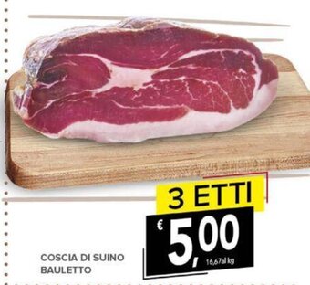 Todis COSCIA DI SUINO BAULETTO offerta