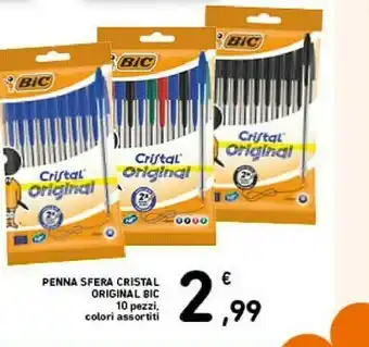 Bic Penna A Sfera Cristal Original