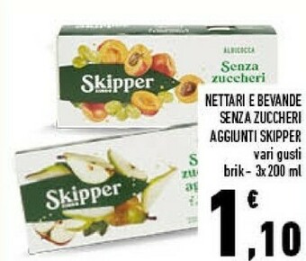 Conad Zuegg Skipper Pera Senza Zuccheri Aggiunti 600 G(ml) offerta