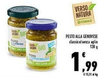 Conad Pesto Alla Genovese offerta