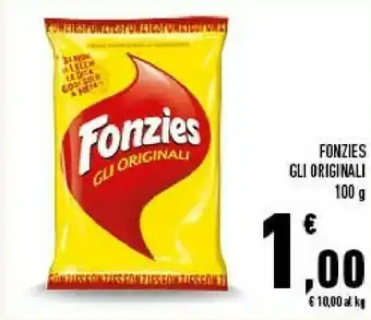 Conad Mondelez - Fonzies Gli Originali 100 G(ml) offerta