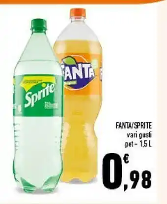 Conad Coca Cola Fanta Aranciata 1500 G(ml) offerta