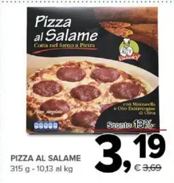 Todis PIZZA AL SALAME 315 g offerta