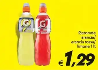 Iper Super Conveniente Gatorade arancia/ arancia rossa/ limone 1 It offerta
