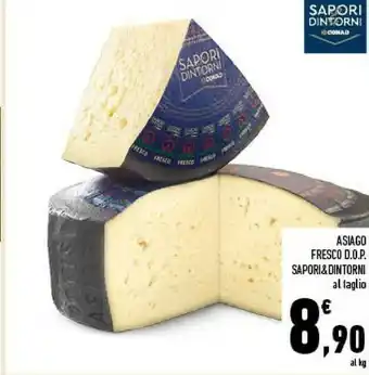 Conad Asiago Fresco Dop offerta