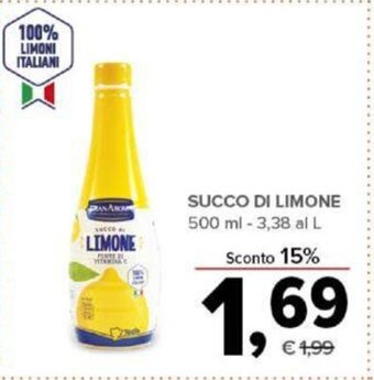 SUCCO DI LIMONE 500 ml