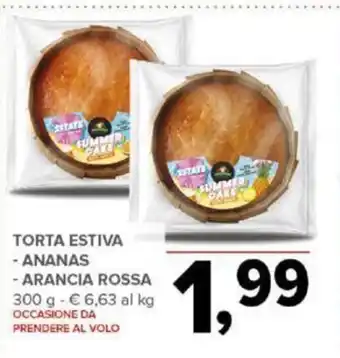 Todis TORTA ESTIVA - ANANAS - ARANCIA ROSSA 300 g offerta