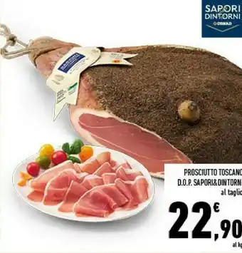 Conad Prosciutto Toscano offerta