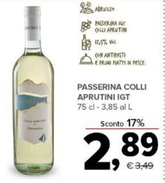 PASSERINA COLLI APRUTINI IGT 75 cl