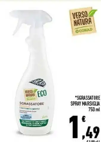 Conad Sgrassatore Spray Marsiglia offerta
