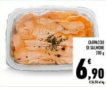 Conad Carpaccio Di Salmone offerta