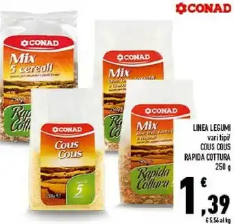 Conad Linea Legumi offerta