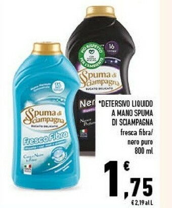 Conad Spuma di Sciampagna Detersivo Liquido A Mano offerta