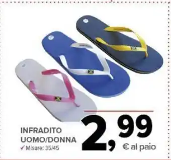 Todis INFRADITO UOMO/DONNA ✓ Misure: 35/45 offerta