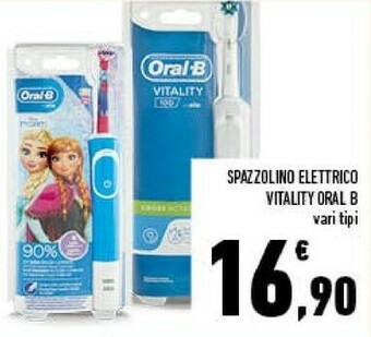 Conad Oral b Spazzolino Elettrico Vitality offerta