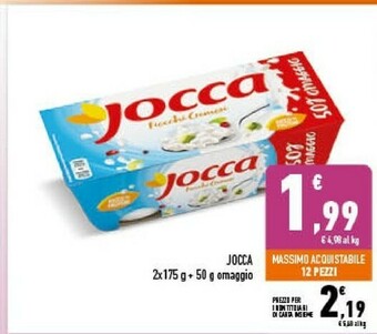 Conad Jocca Senza Lattosio 175 G(ml) offerta