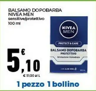 Conad Nivea 81300 Balsamo Dopobarba 100 Ml offerta