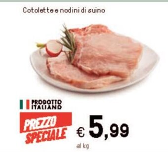 Iper La Grande Cotolette e nodini di suino offerta