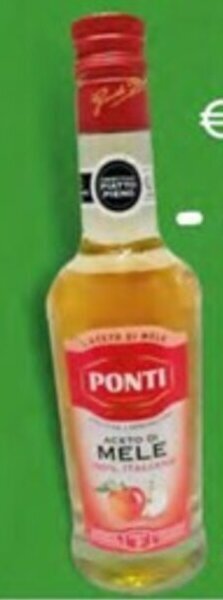 Iper Super Conveniente Ponti Aceto di mele 100% Italiano 500 ml offerta