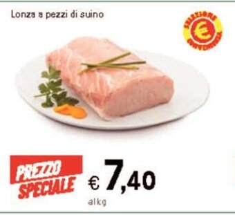 Iper La Grande Lonza a pezzi di suino offerta