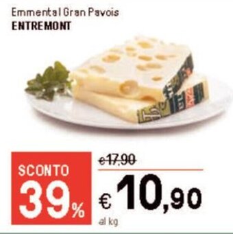 Iper La Grande Emmental Gran Pavois ENTREMONT offerta
