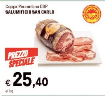 Iper La Grande Coppa Piacentina DOP SALUMIFICIO SAN CARLO offerta