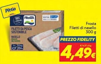 Iper Super Conveniente Frosta Filetti di nasello 300 g offerta