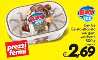 Iper Super Conveniente Bay Ice Gelato affogato vari gusti vaschetta 500 g offerta