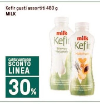 Iper La Grande Kefir gusti assortiti 480 g MILK offerta