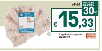 Iper La Grande Polpo Pulito congelato MAREVIVO offerta