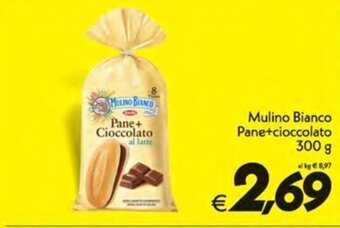 Iper Super Conveniente Mulino Bianco Pane+cioccolato 300 g offerta