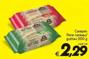 Carapan Pane carasau/ guttiau 200 g